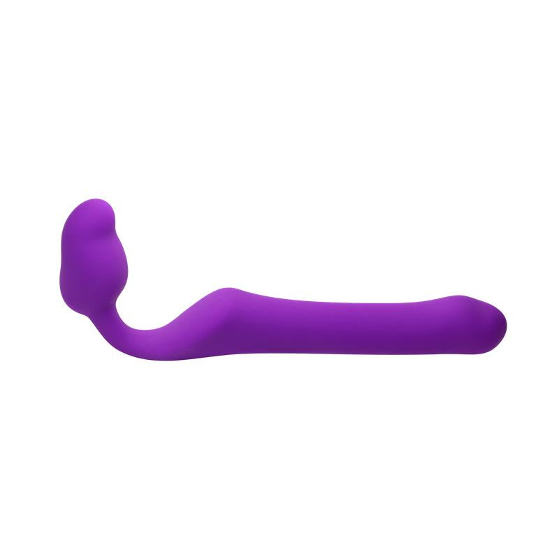 Dildo be petnešėlių su itin minkštu silikonu