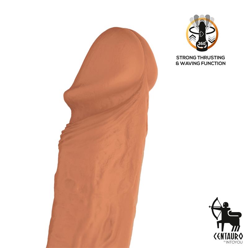 Dildo su šildymo ir bangavimo funkcija