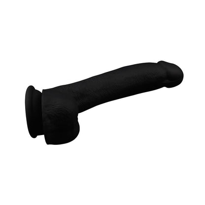 Lenktas dildo su siurbtuku ir anatomiška forma