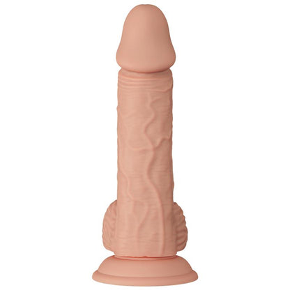 Didelis dildo su siurbtuku ir realistišku dizainu