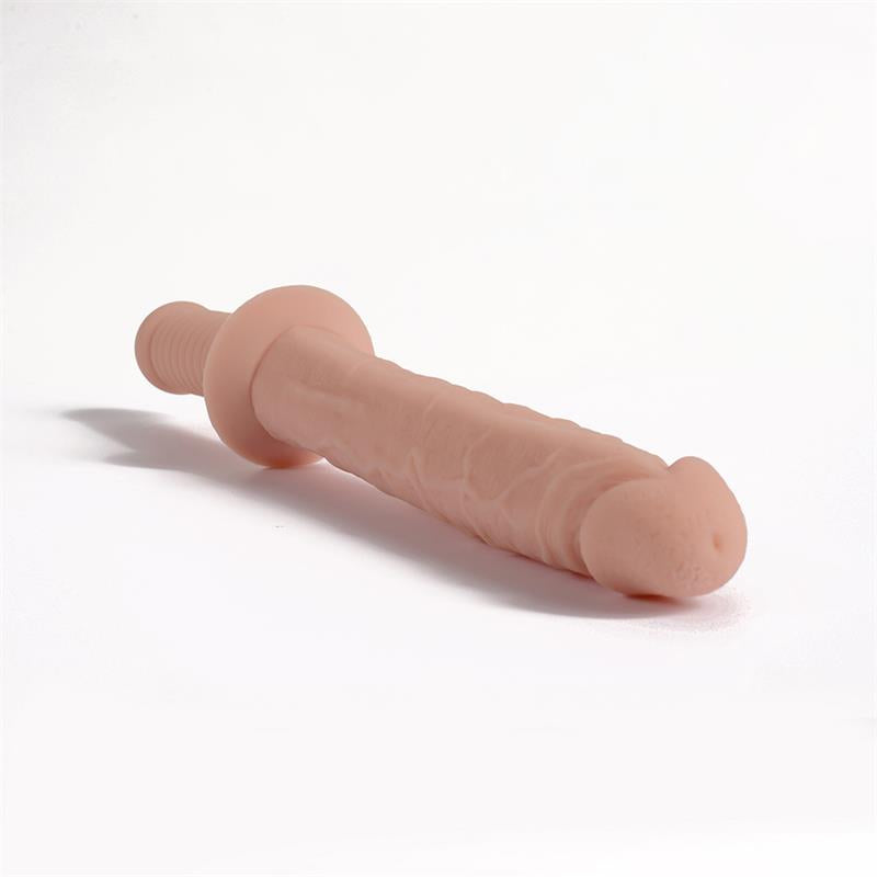 Kardo formos dildo su tekstūruota rankena