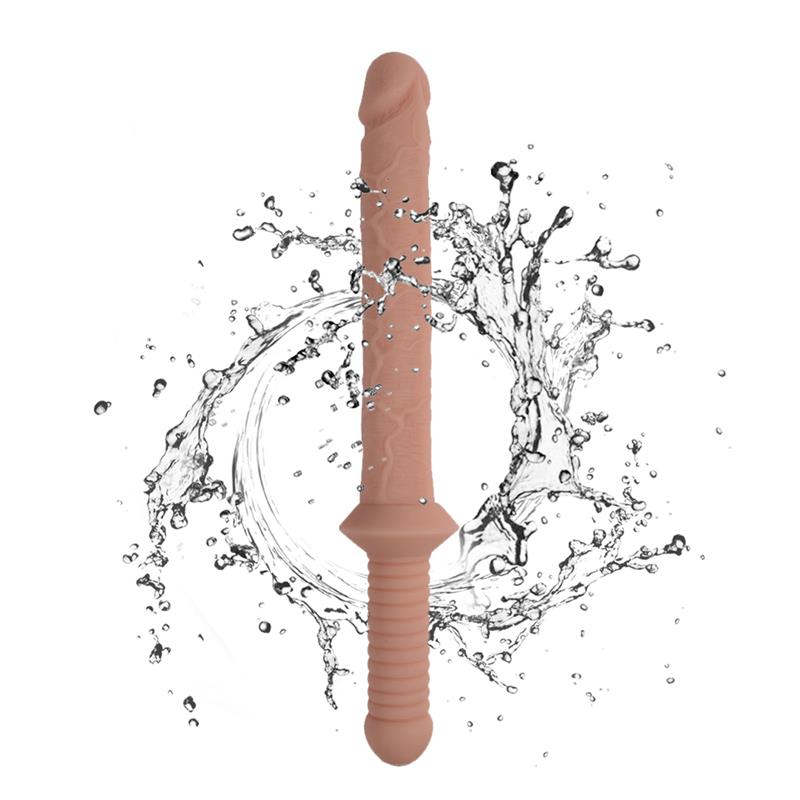 Kardo formos dildo su tekstūruota rankena