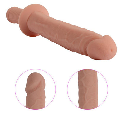 Kardo formos dildo su tekstūruota rankena