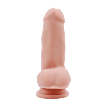 Realistiškas dildo su siurbtuku ir antibakteriniu apdorojimu