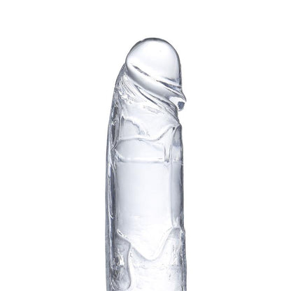 Tikroviškas dildo su siurbtuku ir lankstumu