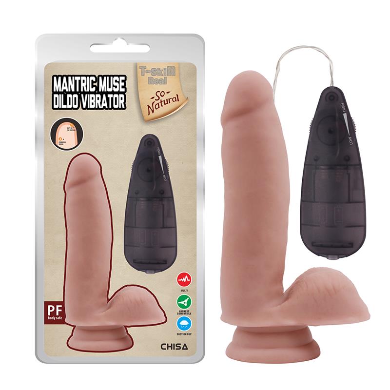 Vibruojantis dildo su nuotolinio valdymo pultu