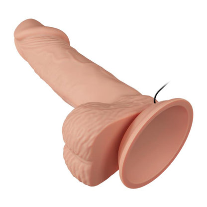 Didelis dildo su siurbtuku ir vibracija