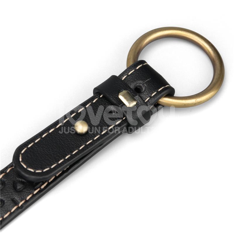 PU kaklaraištis su dekoratyvine emblema