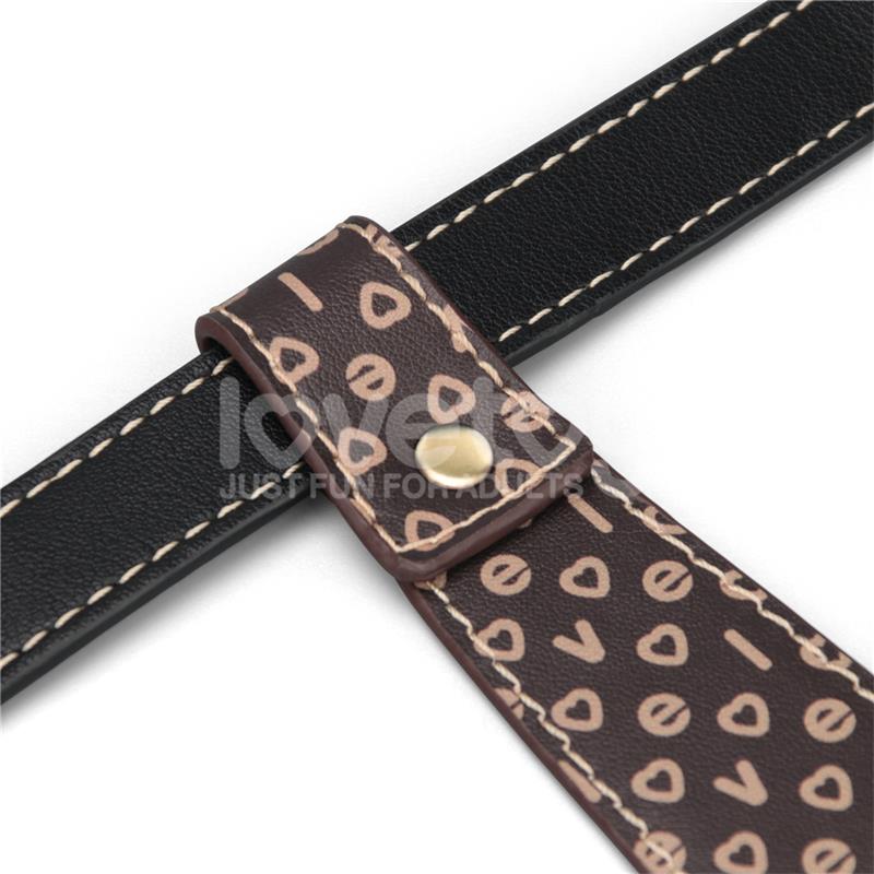 PU kaklaraištis su dekoratyvine emblema