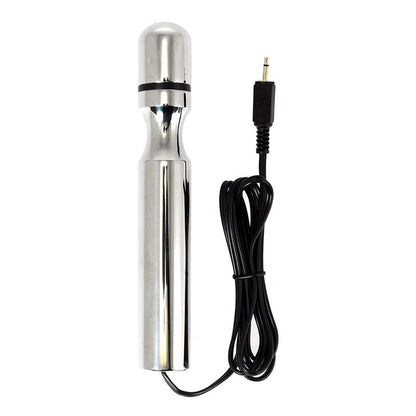 Aliumininis dildo su elektrostimuliacija