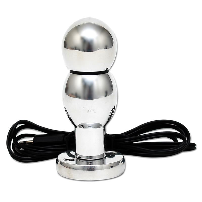 Dildo su elektrostimuliacija ir aliuminio medžiaga