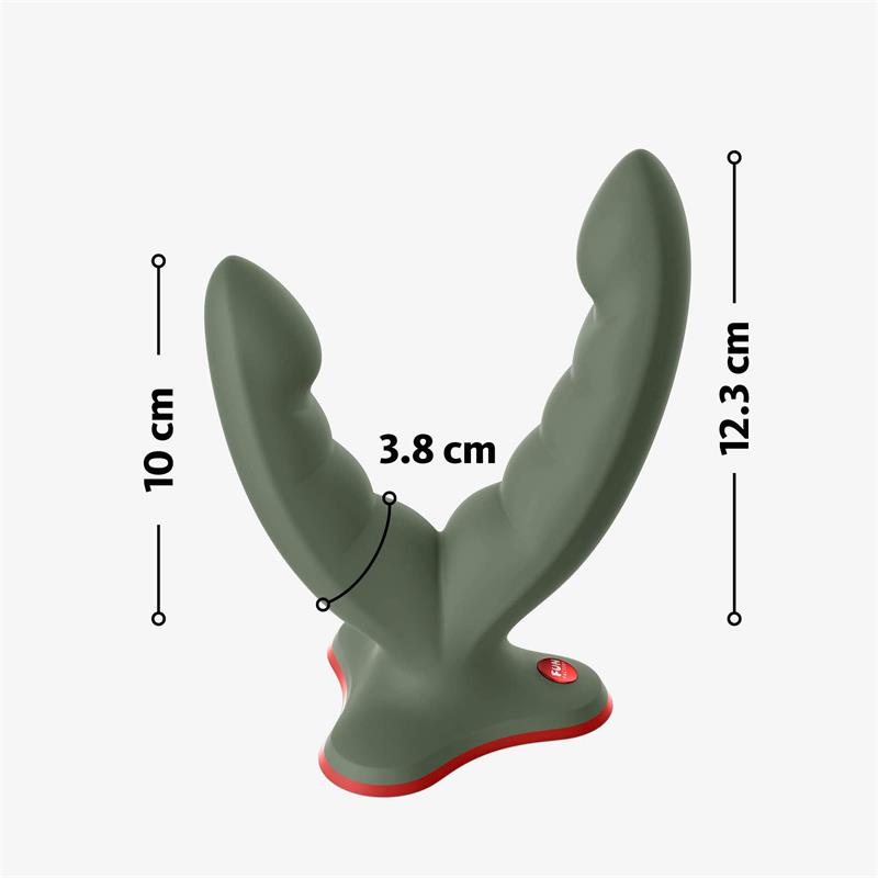 U formos šlifavimo dildo su tekstūruotu paviršiumi