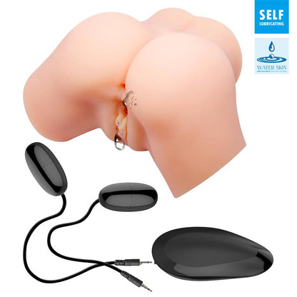Realistiškas torso masturbatorius su vibracija