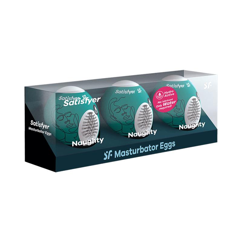 Masturbatoriaus kiaušiniai 3 vnt. diskretiškam malonumui