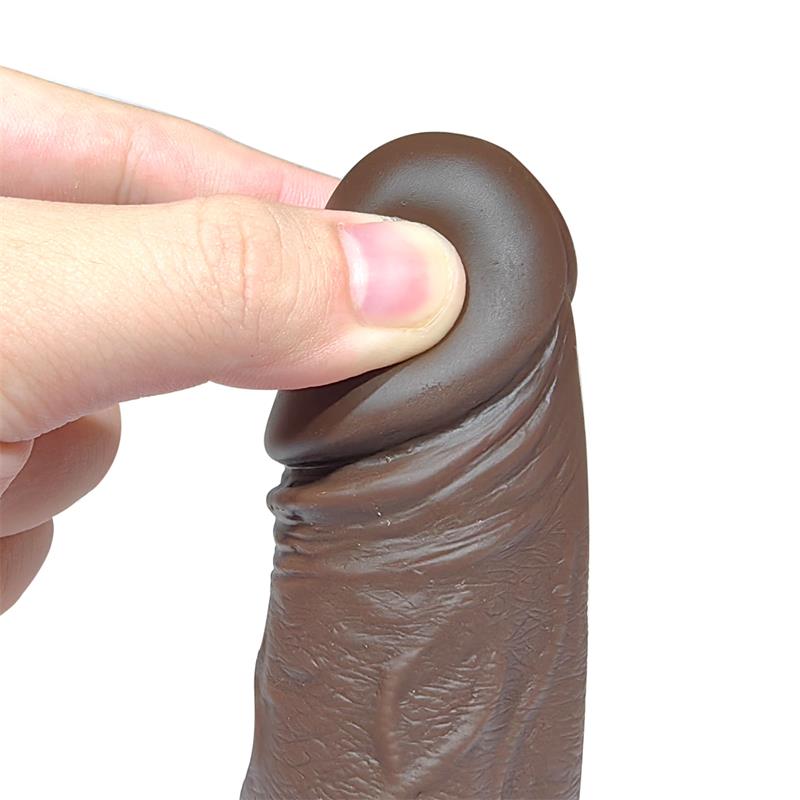 Realistiškas dildo su Turbo Shaking funkcija