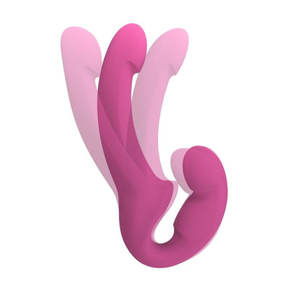 Dvigubas dildo poroms su G-taško funkcija