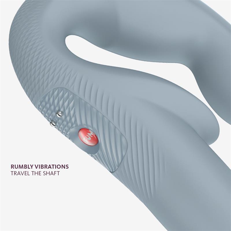 Dvigubas dėvimasis vibratorius su G-taško stimuliacija