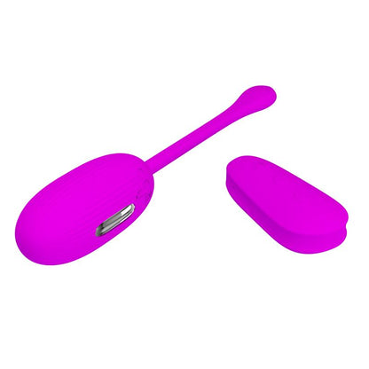 Įkraunamas kiaušinis vibratorius su 7 vibracijomis