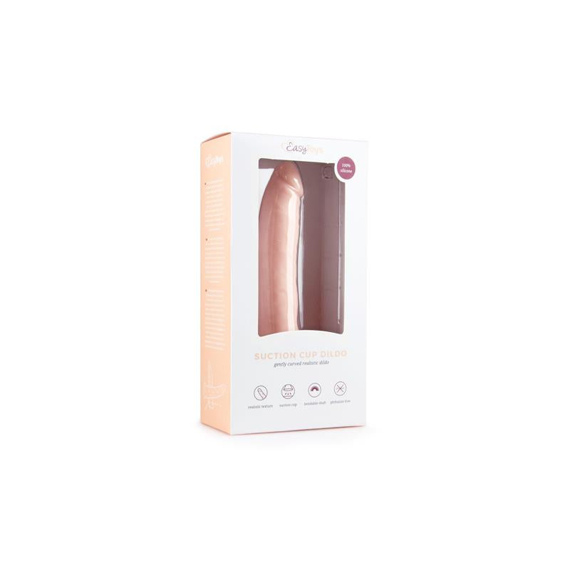 Tikroviškas dildo su siurbtuku ir lankstumu