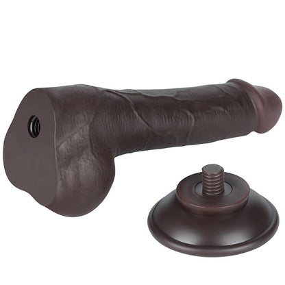 Dvisluoksnis dildo su realistišku pojūčiu