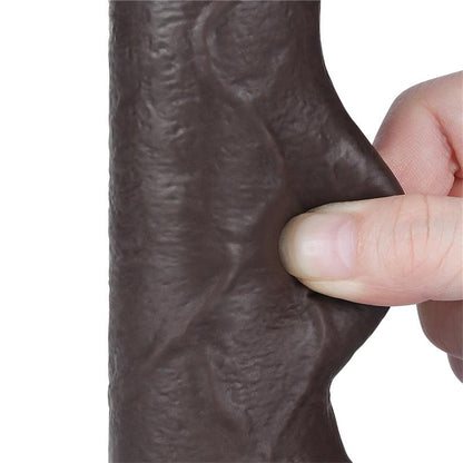 Dvisluoksnis dildo su realistišku pojūčiu