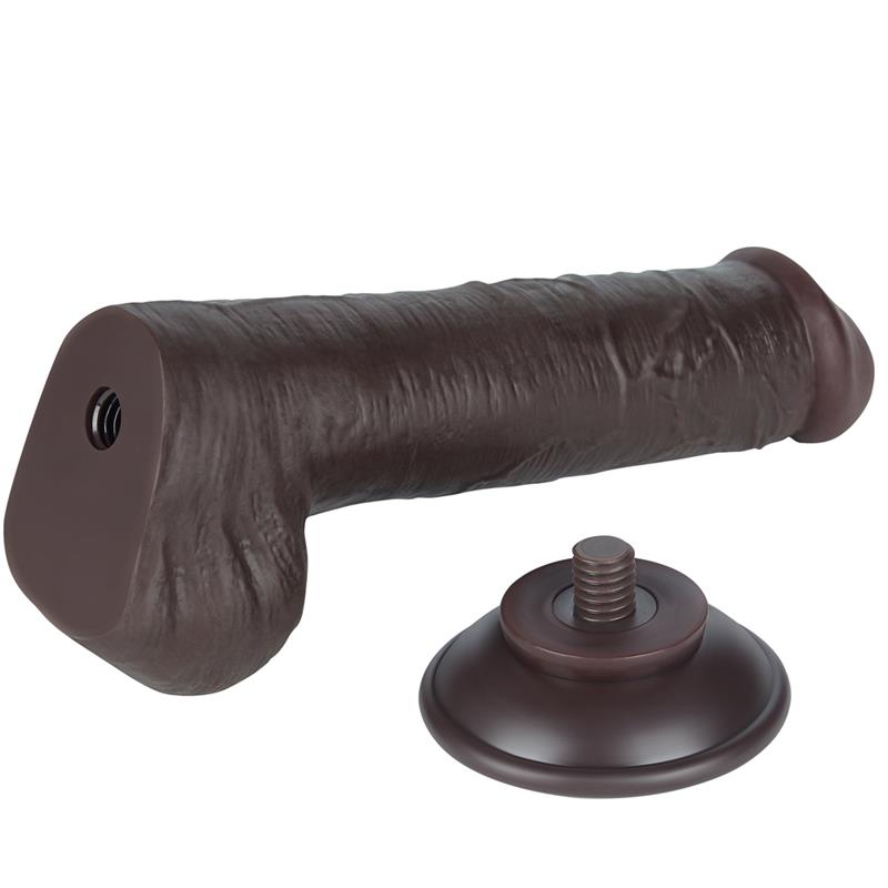Dildo su dvisluoksne konstrukcija ir lankstumu
