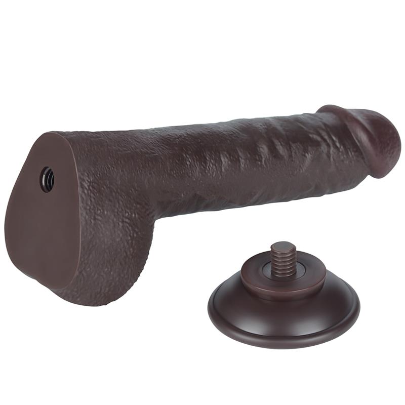 Dvisluoksnis dildo su natūraliu pojūčiu
