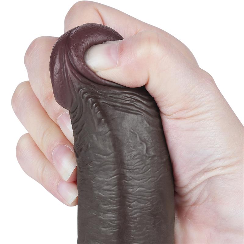 Realistiškas dildo su dvisluoksniu pojūčiu