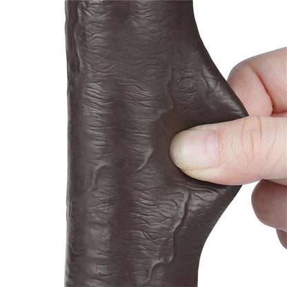Realistiškas dildo su dvisluoksniu pojūčiu
