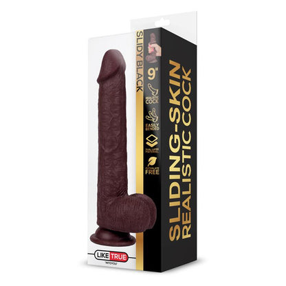 Tikroviškas dildo su siurbtuku ir lankstumu