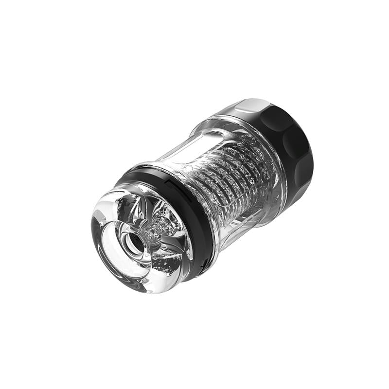 Masturbatorius su siurbimo efektu ir minkšta tekstūra