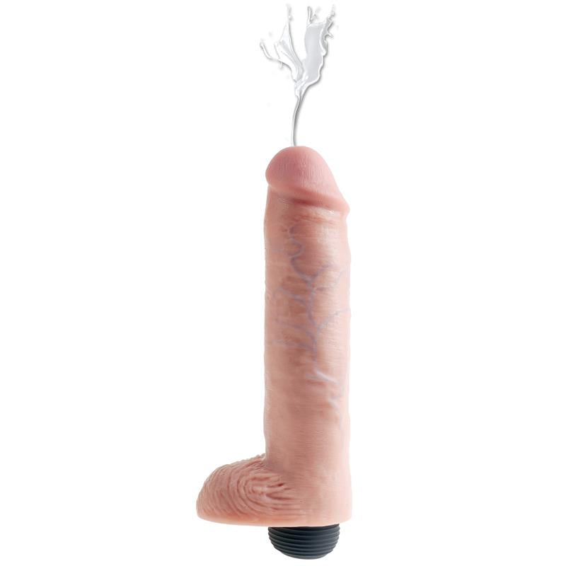 Purškiantis dildo su intensyviu efektu