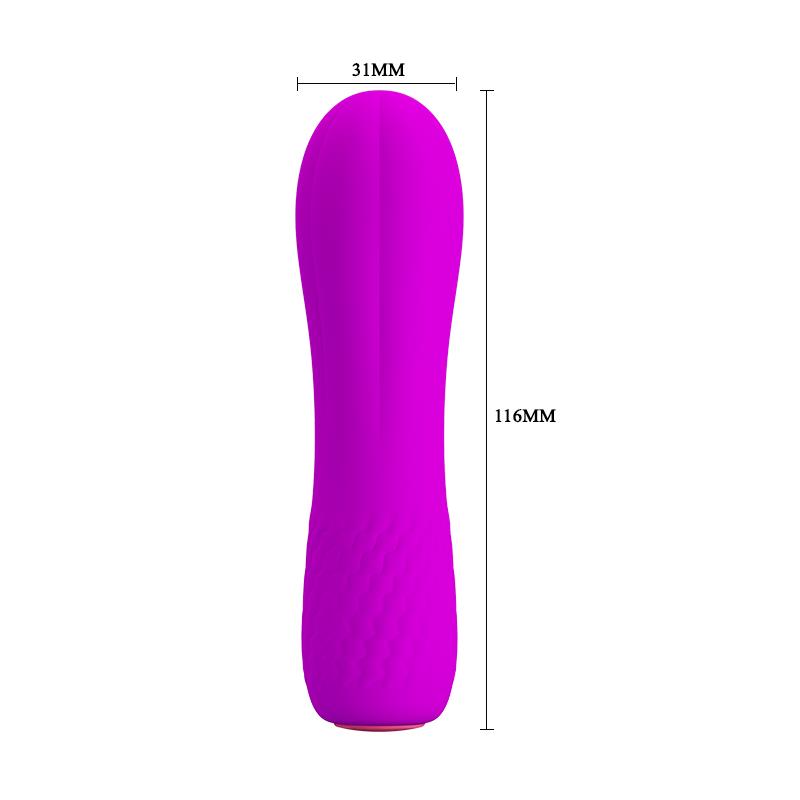 Diskretiškas vibratorius su 12 vibracijos režimų