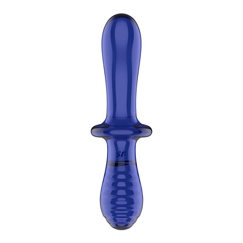 Dvigubas dildo su skirtinga tekstūra
