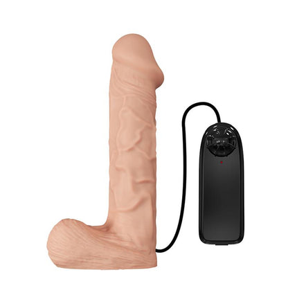 Vibruojantis dildo su dirželiu ir lankstumu