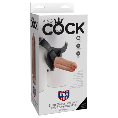 Dvigubas dildo su stipriu siurbtuku