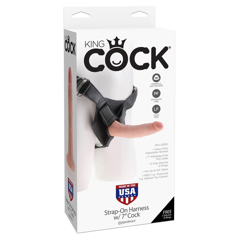 Dirželis su dildo ir stipriu siurbtuku