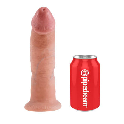 Realistinis dildo su siurbtuku ir diržu