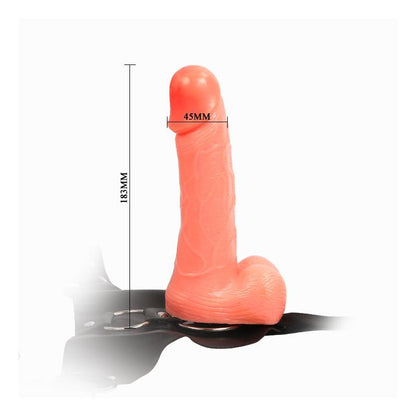 Realistiškas dildo su lenktu profiliu