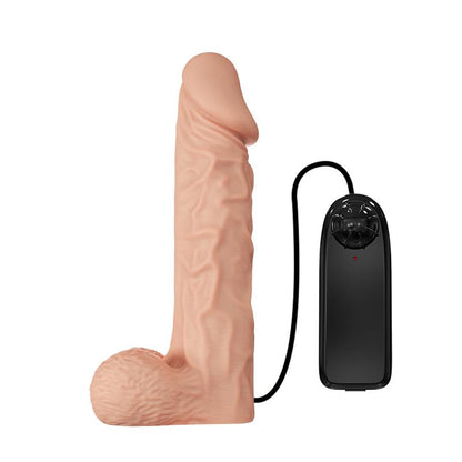 Vibruojantis dildo su dirželiu ir lankstumu