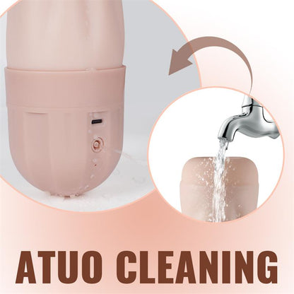 Burnos formos masturbatorius su 10 vibracijos režimų