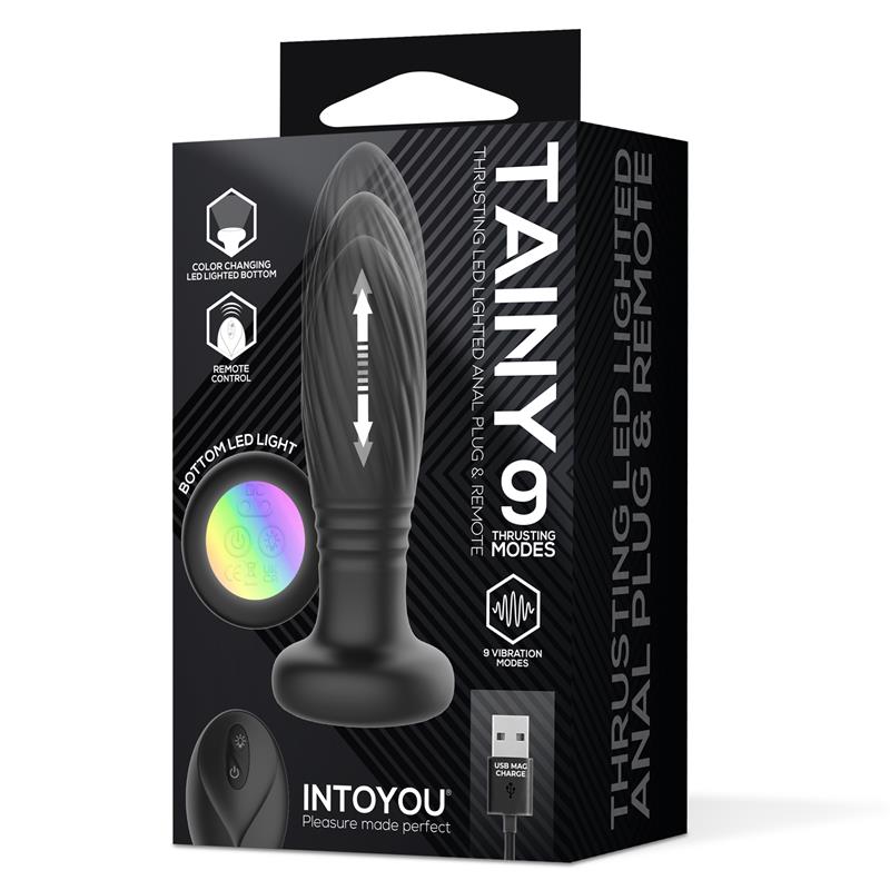 Analinis kištukas su vibracija ir stūmimu