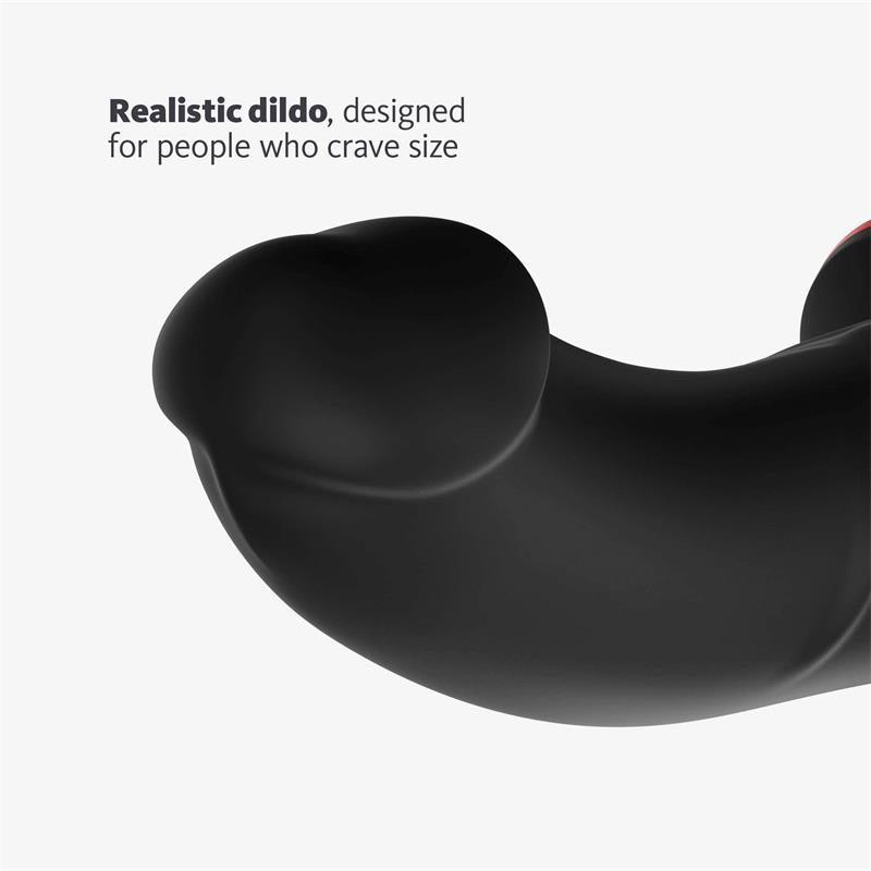 G-taško dildo su siurbtuku ir tikroviška forma