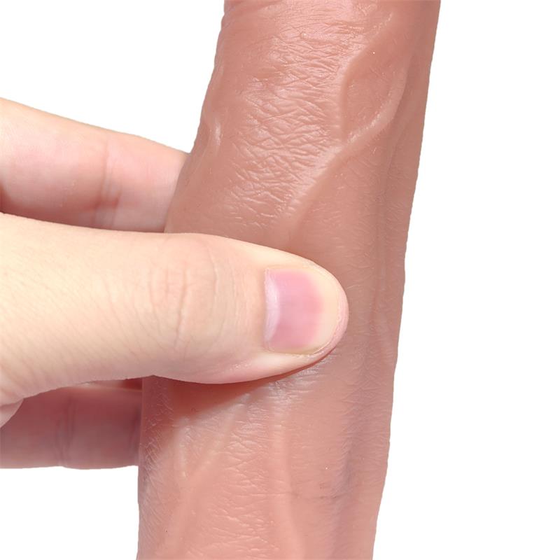 Dildo su Turbo Shaking vibracija ir nuotoliniu valdymu