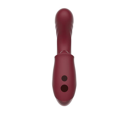 Vibratorius su stūmimo ir vibracijos režimais