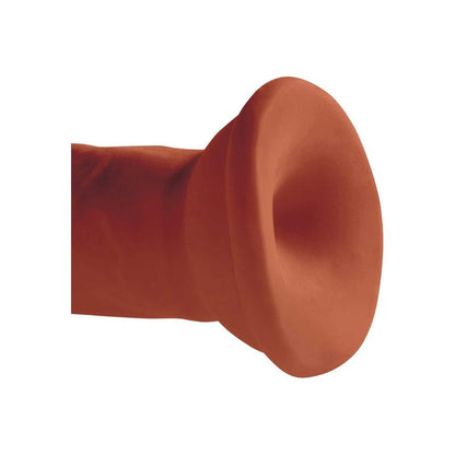 Trigubo tankio dildo su siurbtuku ir natūraliu pojūčiu