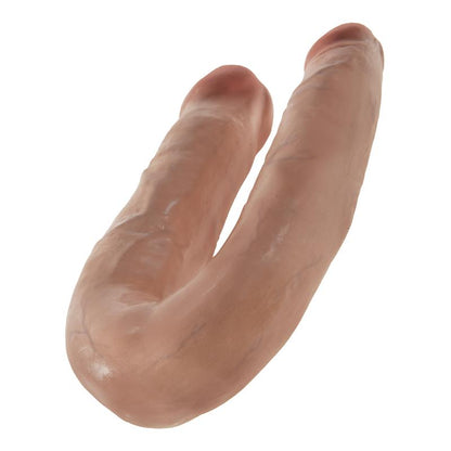 Didelis dildo su išraiškinga tekstūra