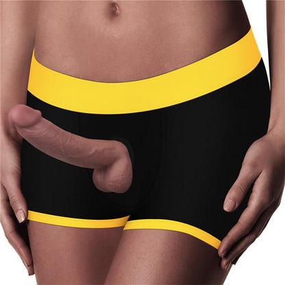 Unisex boksinės kelnaitės su atvira anga