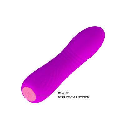 Silikoninis vibratorius su 12 vibracijos režimų