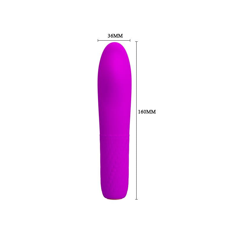 Vibratorius su 4 vibravimo ir sukimosi režimais